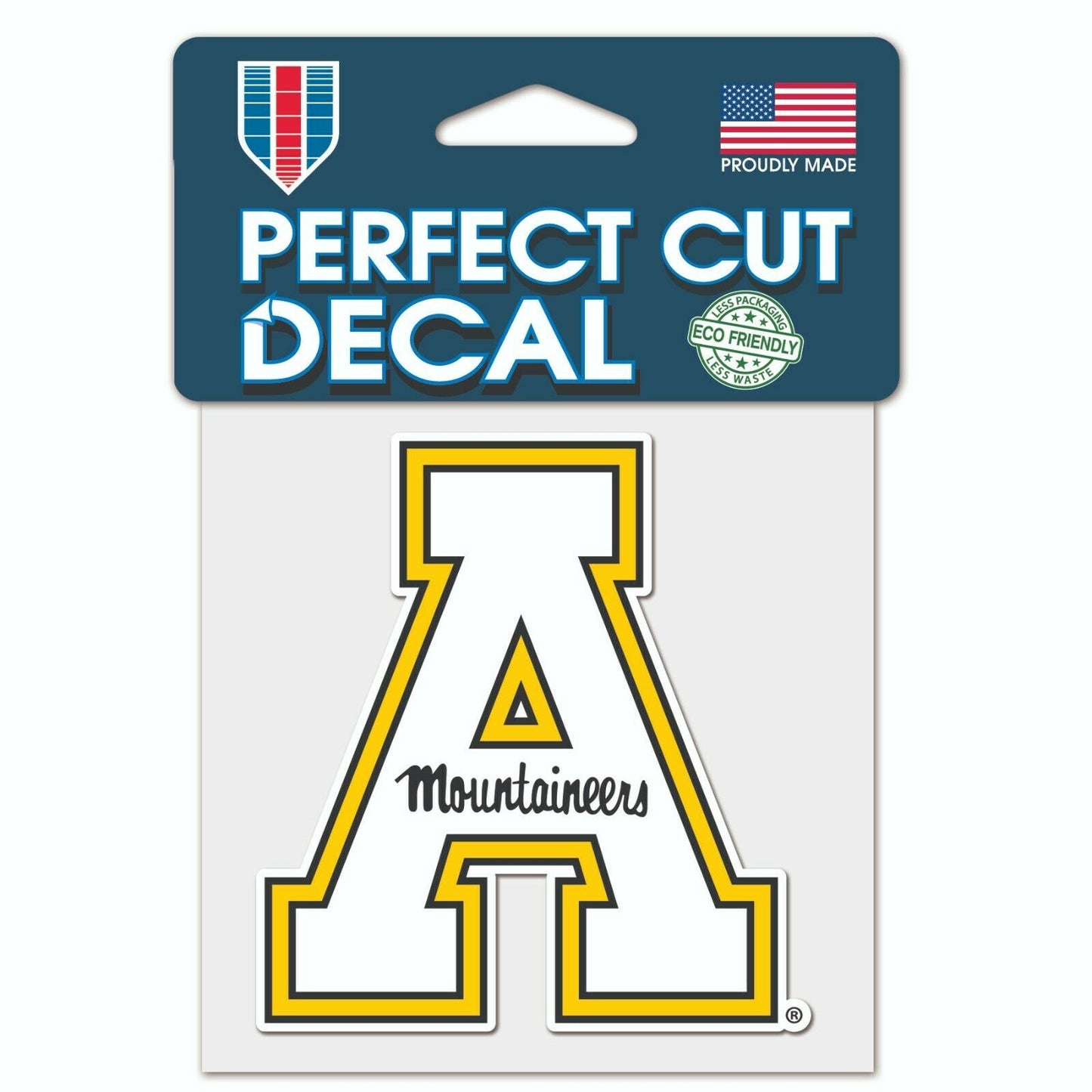Appalachian State Mountaineers 4"x4" Die Cut Decal