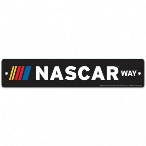 NASCAR 4"x19" Street Sign