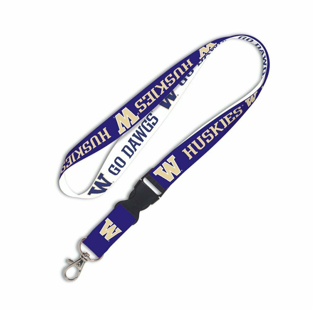 Washington Huskies Lanyard with Detachable Buckle - University of Washington