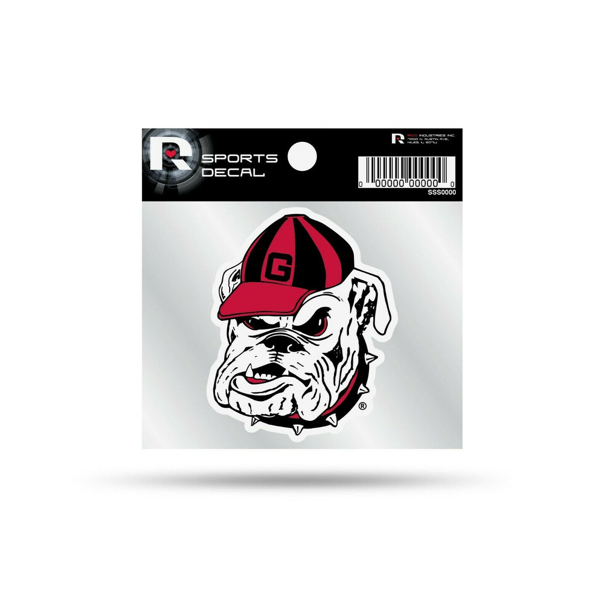 Georgia Bulldogs DAWGS UGA NCAA 3"x4" Perfect Cut Decal