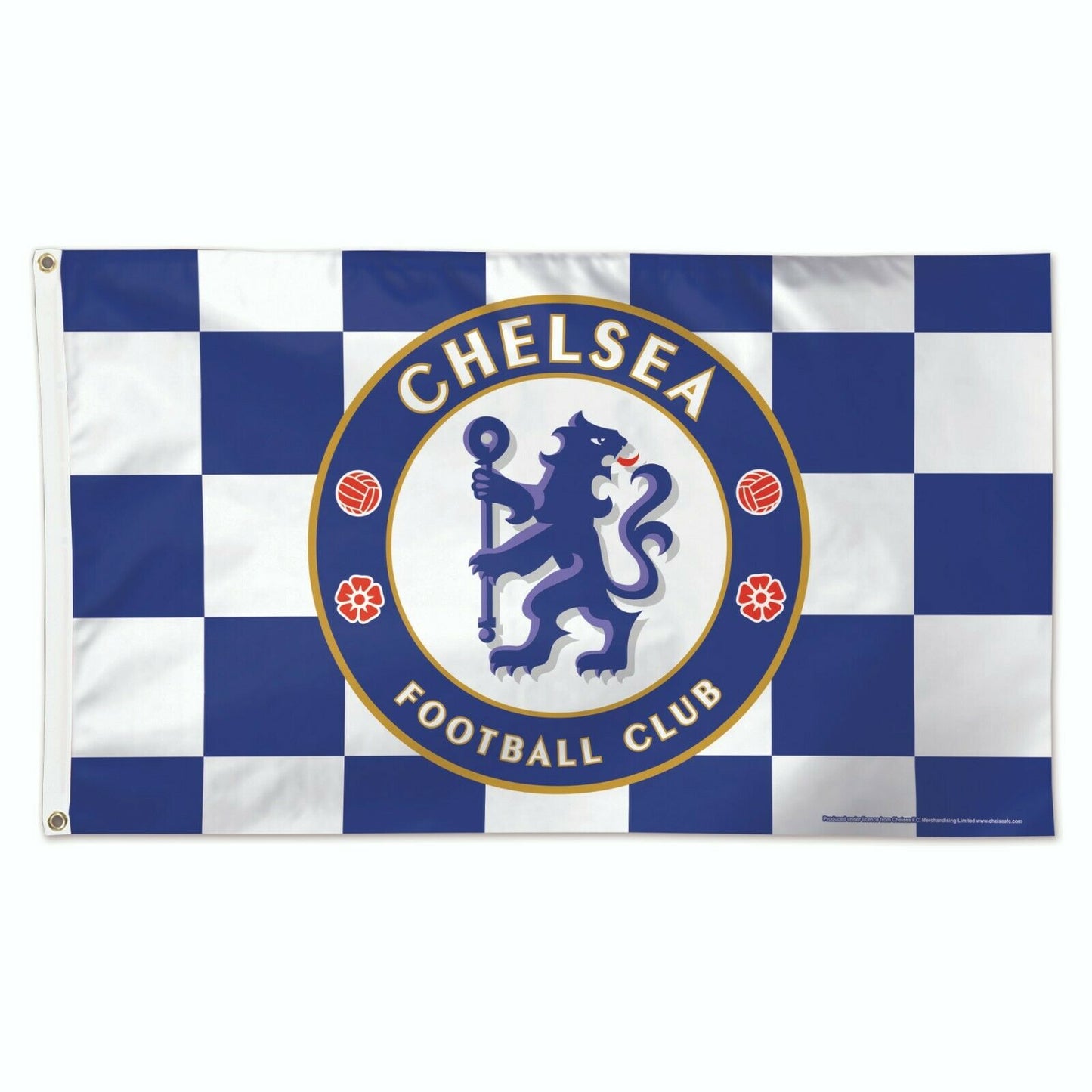Chelsea FC Checkered Flag 3 x 5 Foot