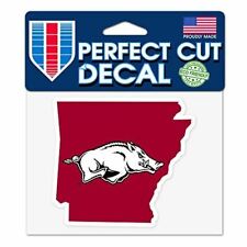 Arkansas Razorbacks 4"x5" Perfect Cut State Decal