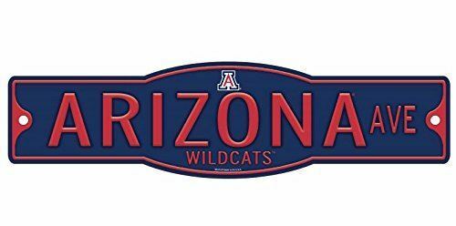 Arizona Wildcats 4" x 17" Street Sign NCAA