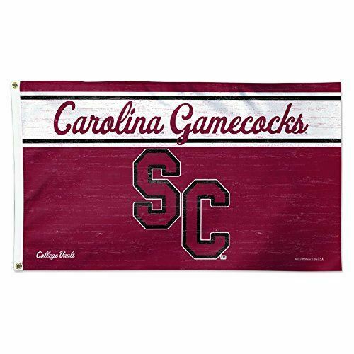 WinCraft NCAA South Carolina Fighting Gamecocks College Vault Deluxe Flag, 3 x 5