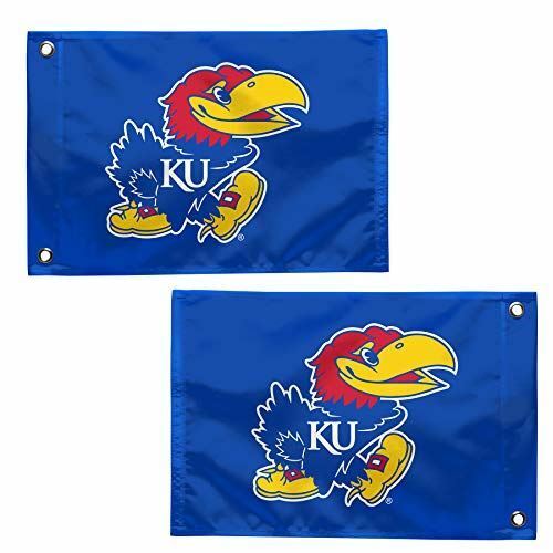 WinCraft Kansas Jayhawks 12.5" x 18" Boat Flag Golf Cart Flag