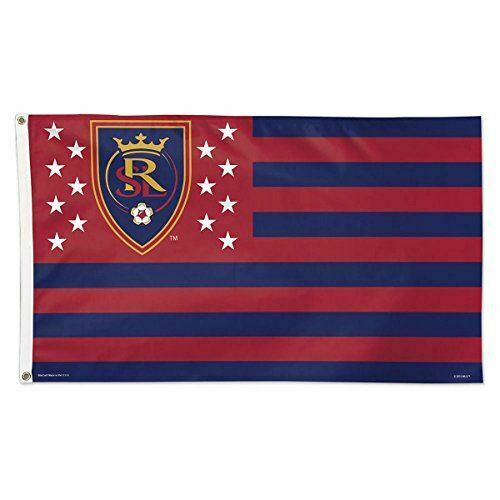 WinCraft Soccer Real Salt Lake 06914115 Deluxe Flag, 3' x 5'
