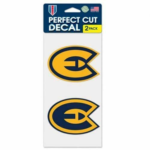 UW-Eau Claire Blugolds Set of 2 Die Cut Decals (4" x 4" ea) - University of Wisc