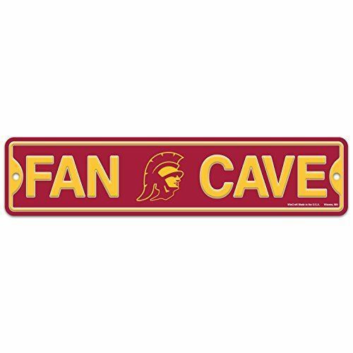 WinCraft USC Trojans University of Southern California Plastic Fan Cave Sign 4"