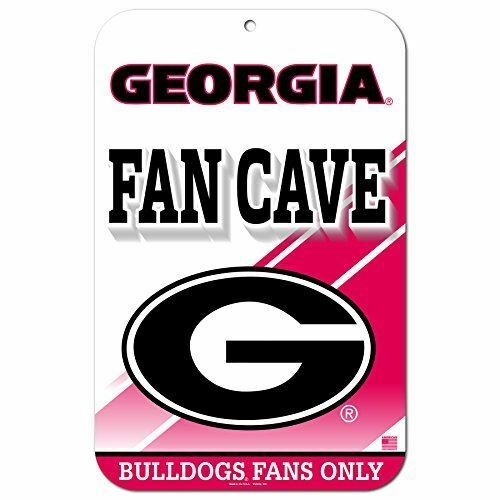 11"x17" Fan Cave Street Sign University of Georgia Bulldogs