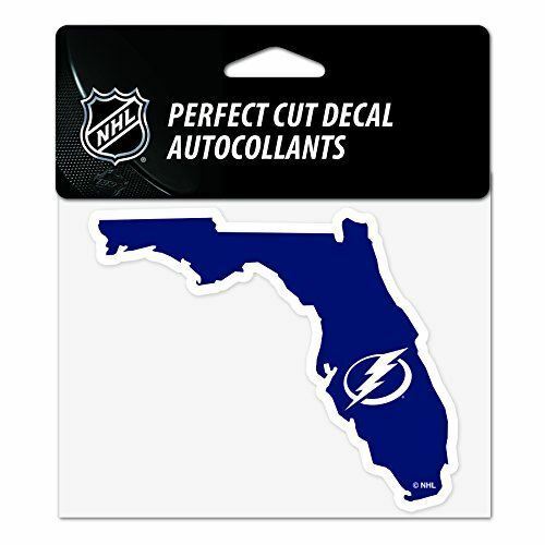 WinCraft Tampa Bay Lightning 4"x5" Perfect Cut State Decal