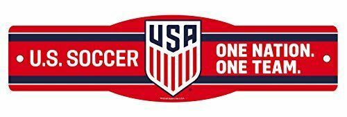 US Soccer Team USA Street Sign 4" x 17"