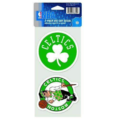 NBA Boston Celtics 4-by-8 Die Cut Decal