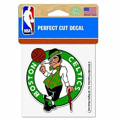 WinCraft Boston Celtics 4"x4" Die Cut Decal - Leprechaun