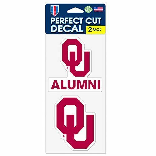 Alumni 4"x8" Die Cut Decal (Two - 4"x4" Decals)