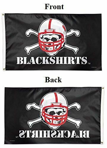 WinCraft NCAA University of Nebraska 02241115 Deluxe Flag, 3' x 5'