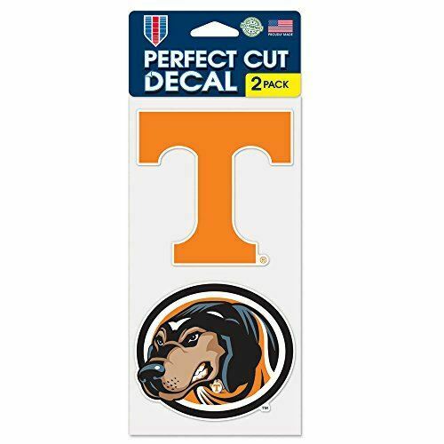 WinCraft NCAA University of Tennessee Perfect Cut Decal (Set of 2), 4" x 4"