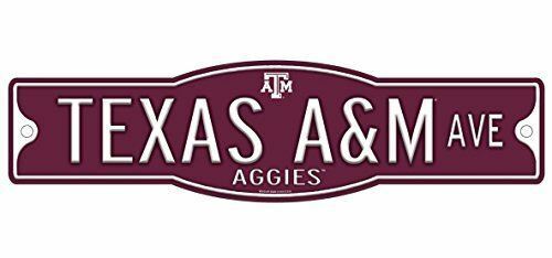 Texas A&M Aggies 4" x 17" Street Sign NCAA