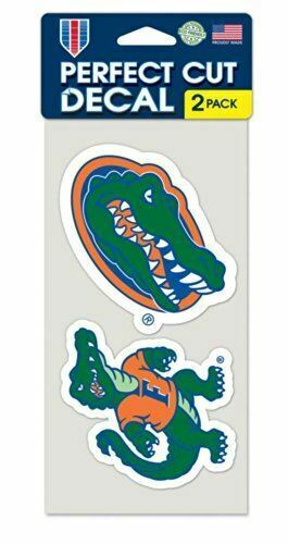 WinCraft NCAA University of Florida Perfect Cut Decal (Set of 2), 4" x 4"