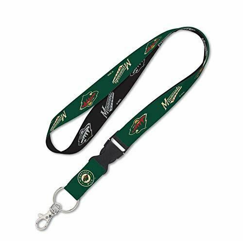 NHL Minnesota Wild Lanyard with Breakaway, 3/4"