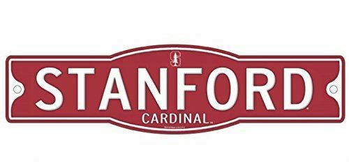 Stanford Cardinal 4" x 17" Street Sign NCAA