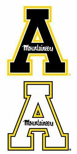 Appalachian State Mountaineers Set of 2 Die Cut Decals (4" x 4" ea)