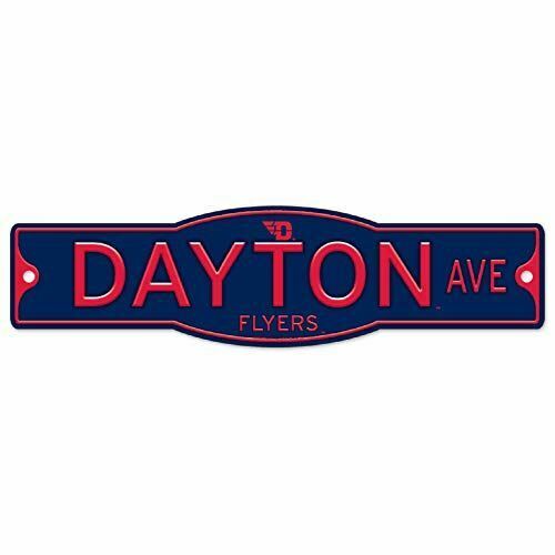 WinCraft Dayton Flyers 4" x 17" Plastic Street Sign NCAA