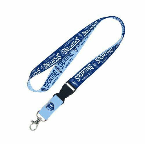 MLS Sporting Kansas City 2 Tone Lanyard with detachable buckle