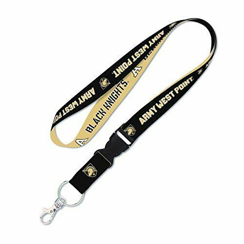 West Point Black Knights Army Black Knights Lanyard with Detachable Buckle, 1"