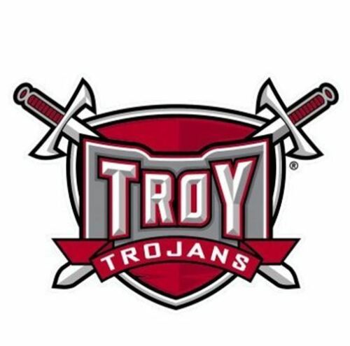 Troy State Trojans 4" x 4" Perfect Cut Die Cut Decal
