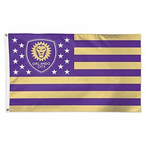 WinCraft Soccer Orlando City SC 11197115 Deluxe Flag, 3' x 5'