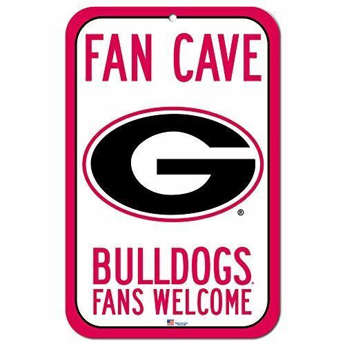 11"x17" Fan Cave Fans Welcome Street Sign Georgia Bulldogs