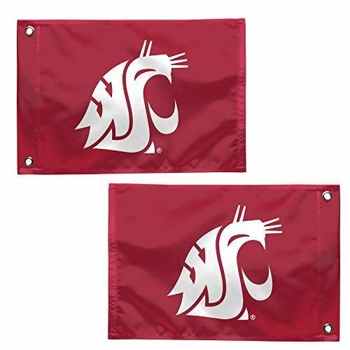 WinCraft Washington State Cougars 12.5" x 18" Boat Flag Golf Cart Flag