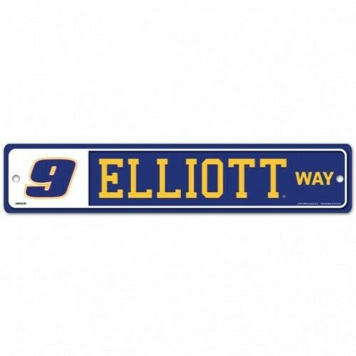 Wincraft Chase Elliott #9 NASCAR 4"x19" Street Sign