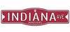 Indiana Hoosiers 4&quot; x 17&quot; Street Sign NCAA