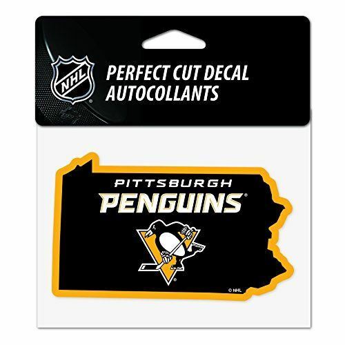 WinCraft Pittsburgh Penguins 4"x5" Perfect Cut State Decal
