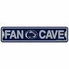 WinCraft Penn State Nittany Lions Plastic Fan Cave Sign 4&quot; x 17&quot; Street Sign NCA