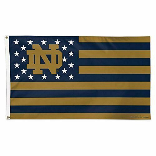 WinCraft NCAA Notre Dame 08758115 Deluxe Flag, 3' x 5'