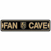 WinCraft Las Vegas Knights Plastic Fan Cave Sign 4&quot; x 17&quot; Street Sign NHL