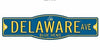 Delaware Fighting Blue Hens 4&quot; x 17&quot; Street Sign NCAA