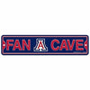 Arizona Wildcats Fan Cave Sign 4&quot; x 17&quot; Street Sign NCAA