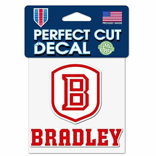 WinCraft Bradley University Gargoyles Kaboom! 4x4 Perfect Cut Decals