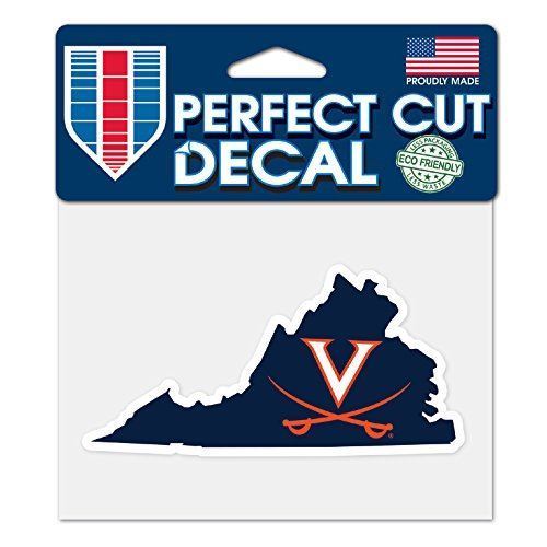 WinCraft Virginia Cavaliers NCAA 4"x5" Perfect Cut State Decal