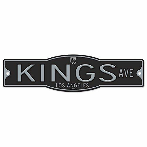 Los Angeles LA Kings 4" x 17" Plastic Street Sign NHL