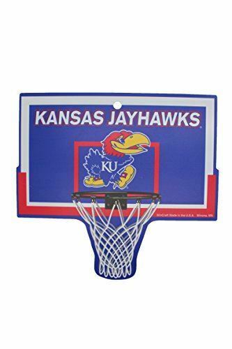 University of Kansas Jayhawks NCAA 9.5"x9" Basketball Hoop Sign