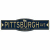 Pitt Pittsburgh Panthers 4&quot; x 17&quot; Plastic Street Sign