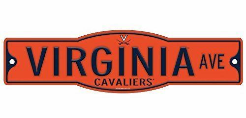 Virginia Cavaliers 4" x 17" Street Sign NCAA