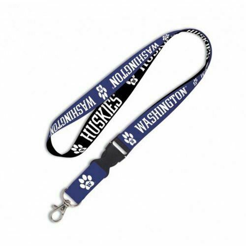 Wincraft NCAA University of Washington 43436012 Lanyard with Detachable Buckle,