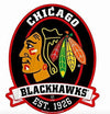 11X13&quot; Chicago Blackhawks NHL Wood Street Sign