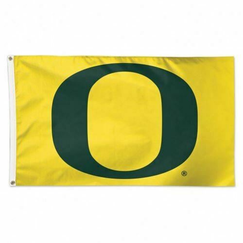 Wincraft Oregon Ducks Flag 3' x 5' Deluxe Flag - Yellow Flag