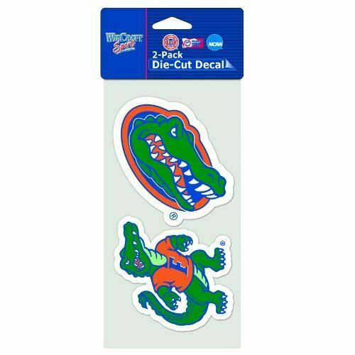 NCAA Florida Gators 2-Piece Die-Cut Decal, 4" x 8"